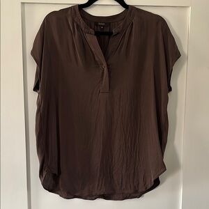 Brown Women's Silk Top by Quince
